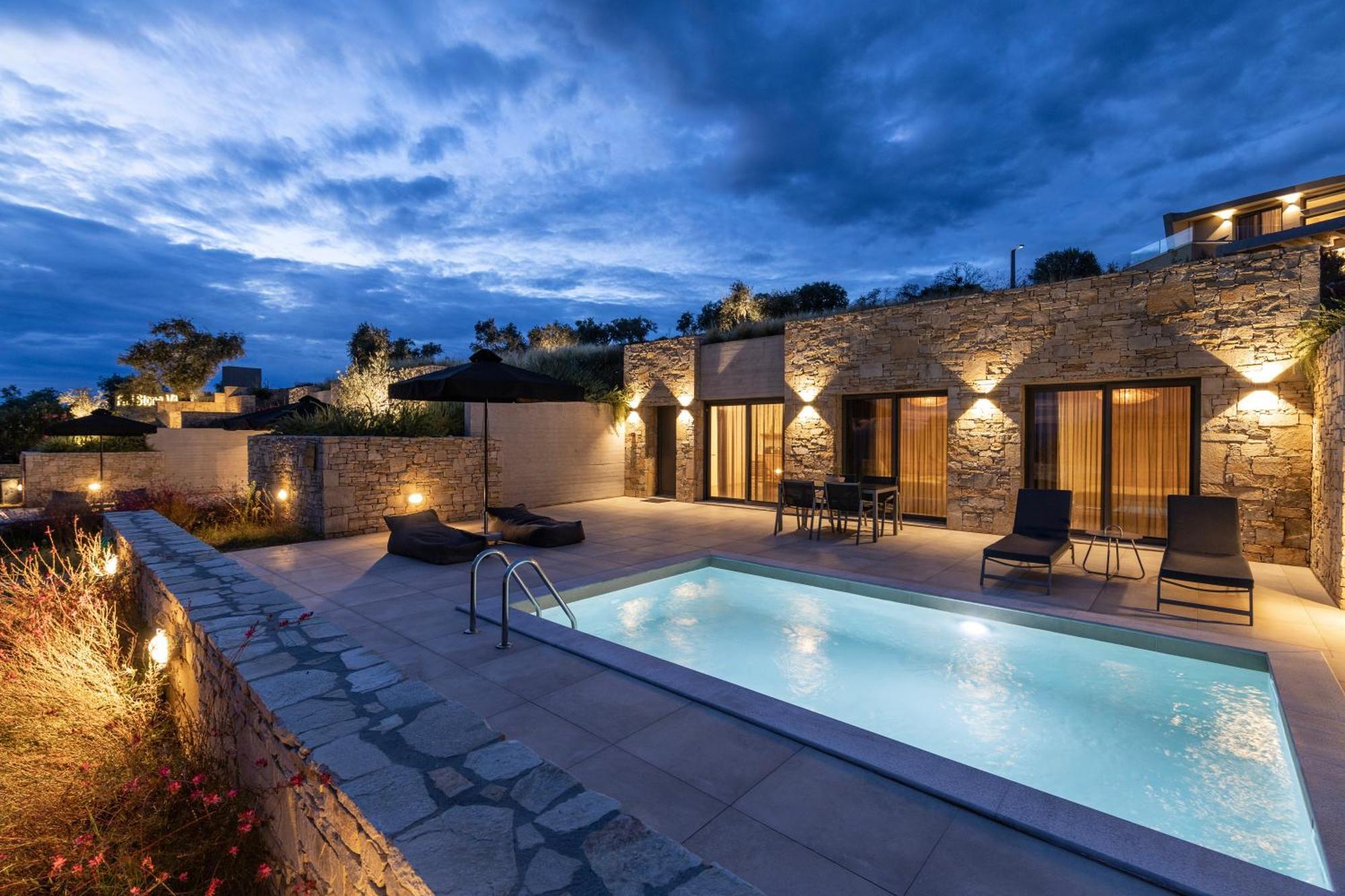Fari Stone Villas Skála Marión Exterior foto